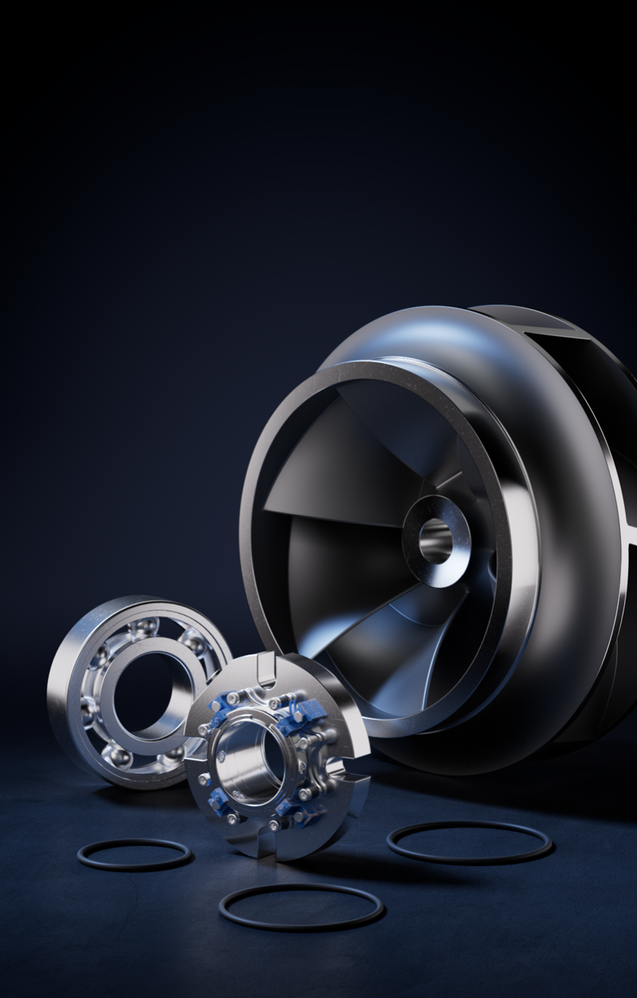 KSB atsarginės dalys