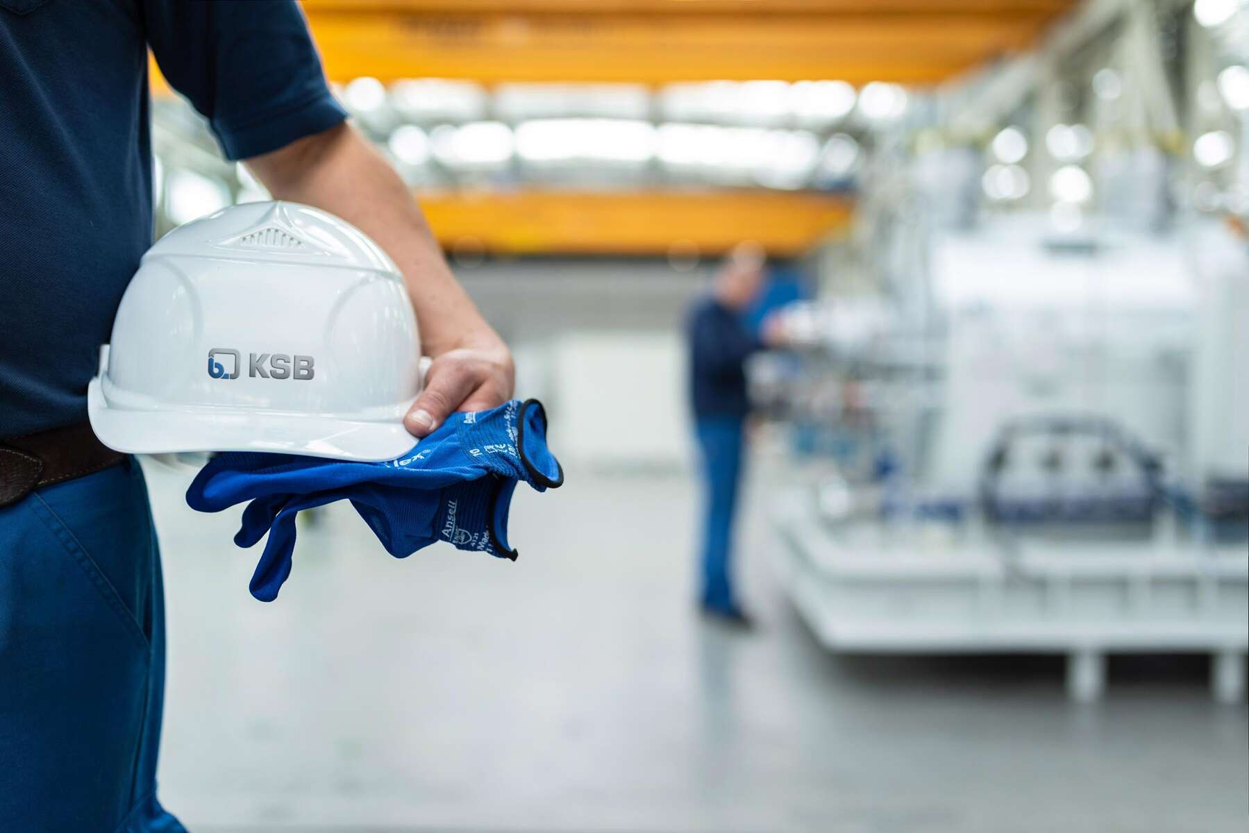 KSB legt viel Wert auf Sicherheit am Arbeitsplatz