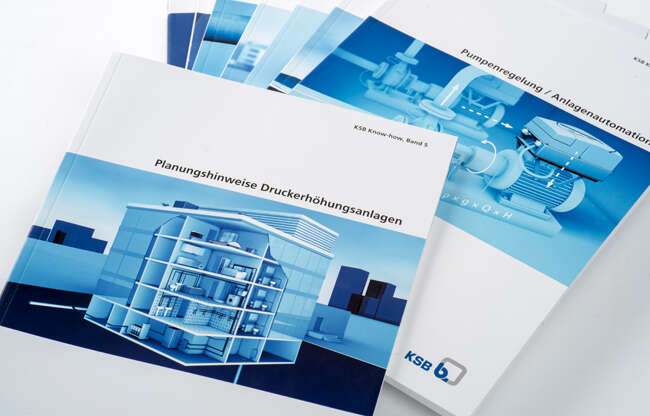 Diverses brochures « Savoir-faire KSB »