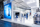 Estande da KSB em uma feira comercial