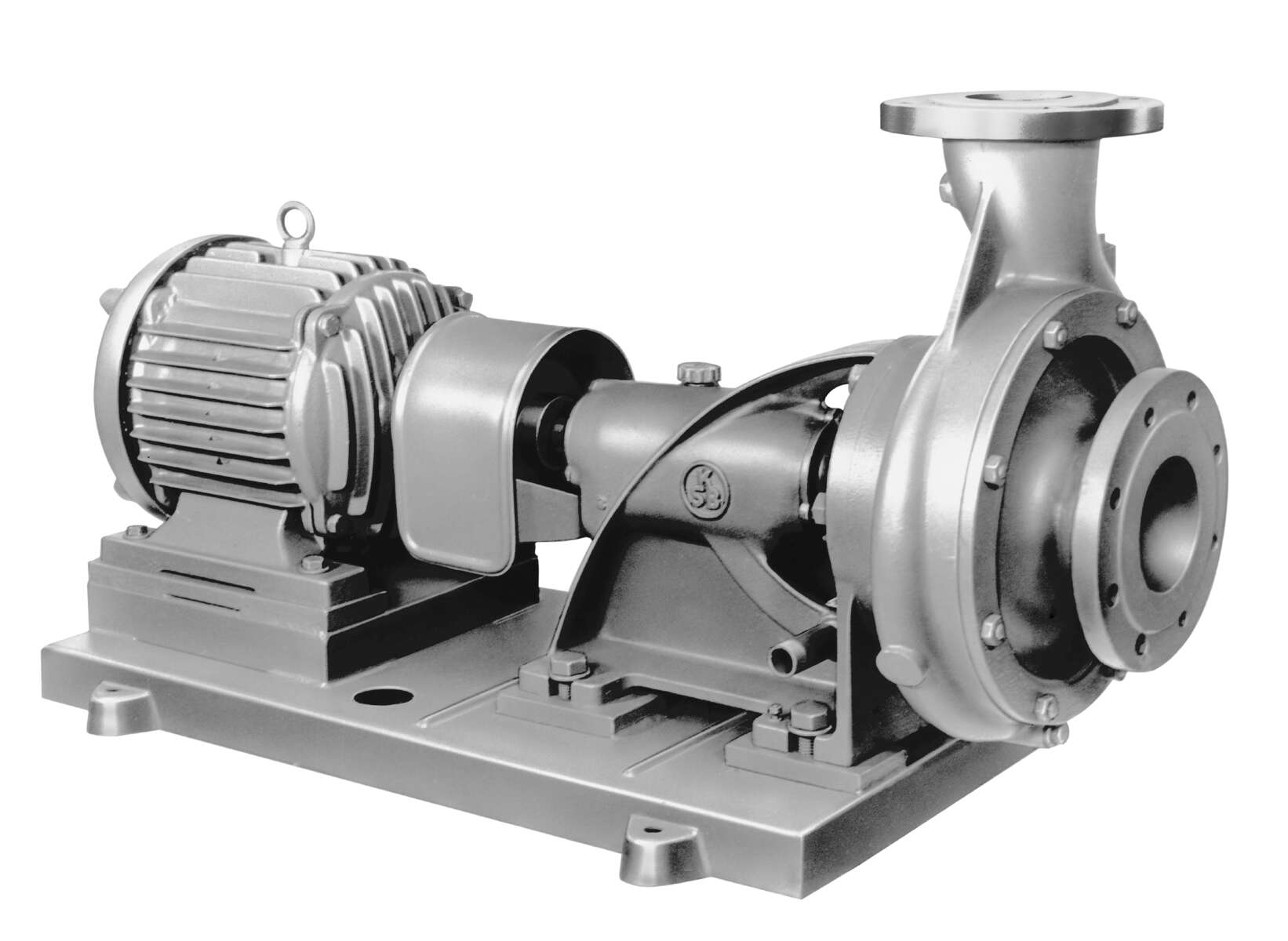 Die Mutter aller Normpumpen, die Eta-Pumpe von KSB