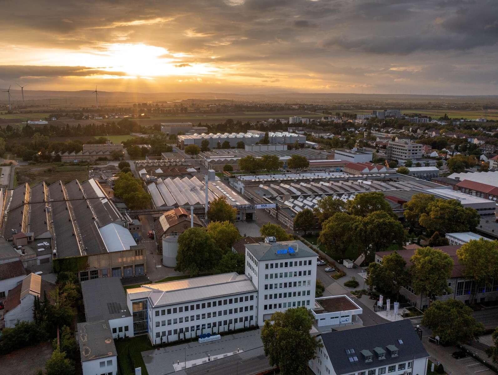 KSB Group headquarters in Frankenthal