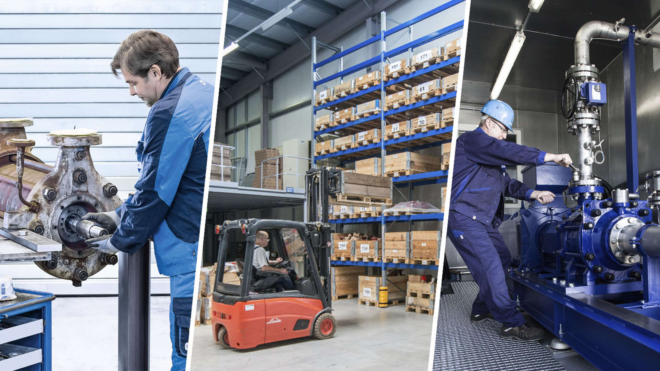 Dynamik-Pumpen: Service, Handel, Anlagenbau