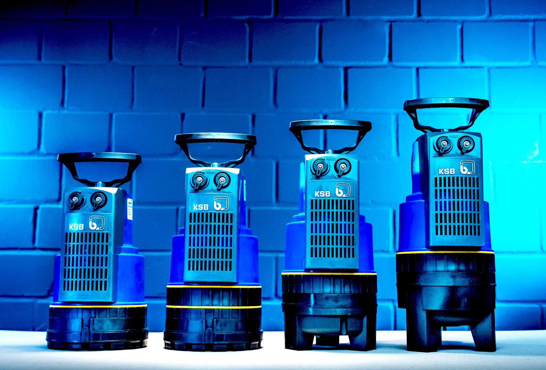 Nová generace zaplavitelného ponorného čerpadla odpadní vody AmaDrainer 3 se dodává ve čtyřech konstrukčních velikostech