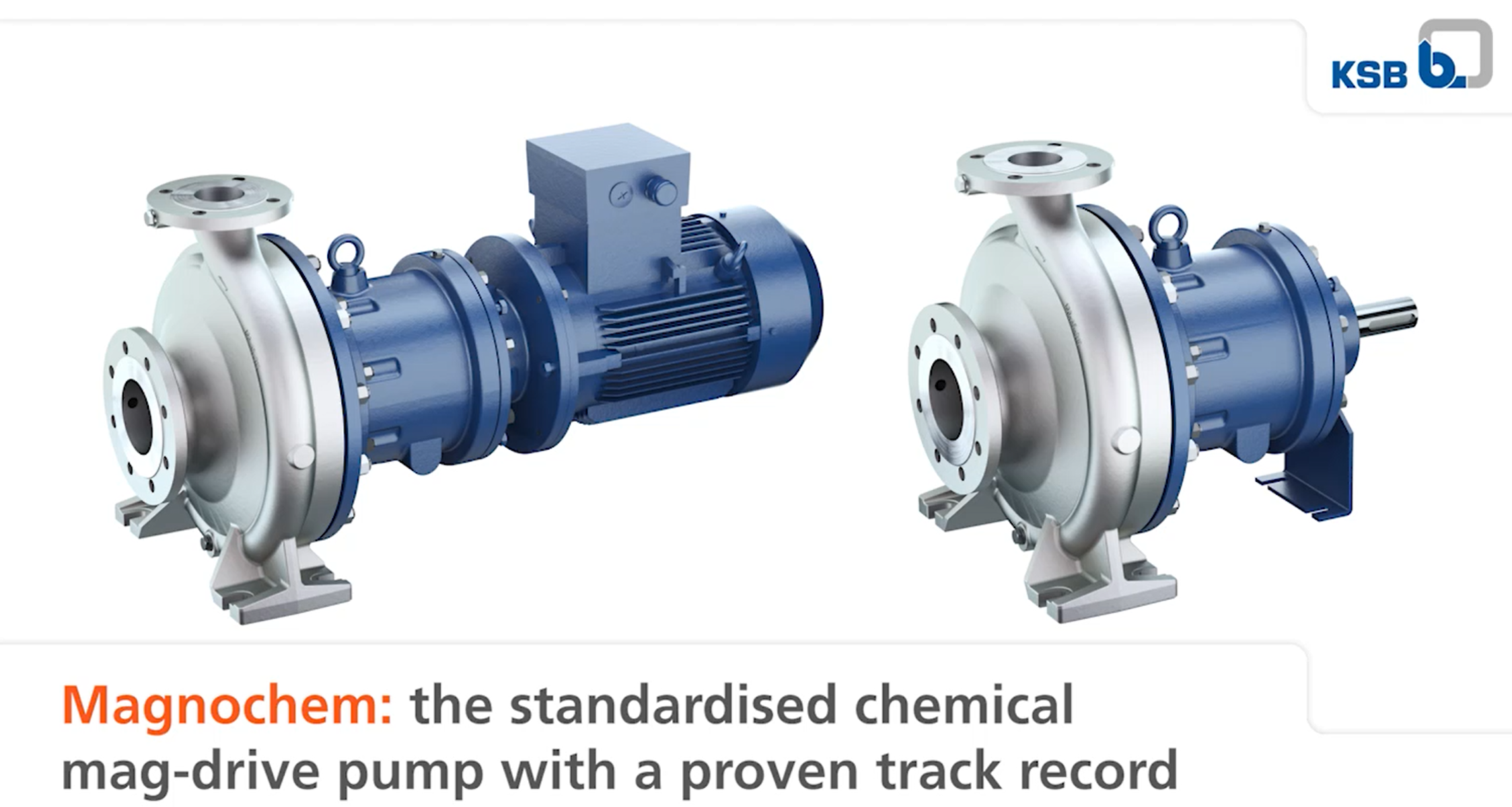 Magnochem: the standardised chemical mag-drive pump with a proven track record  - now available for hotter fluids and even safer