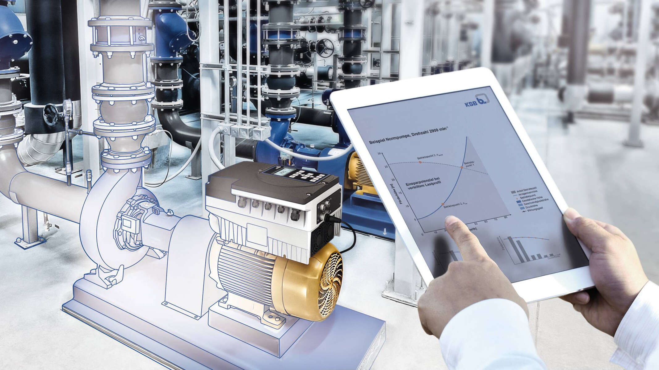 Energieeffizienzkonzept FluidFuture by KSB