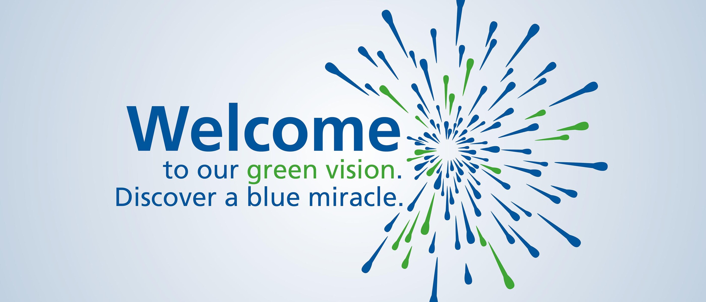 Welcome to our green vision. Discover a blue miracle. KSB at IFAT 2022