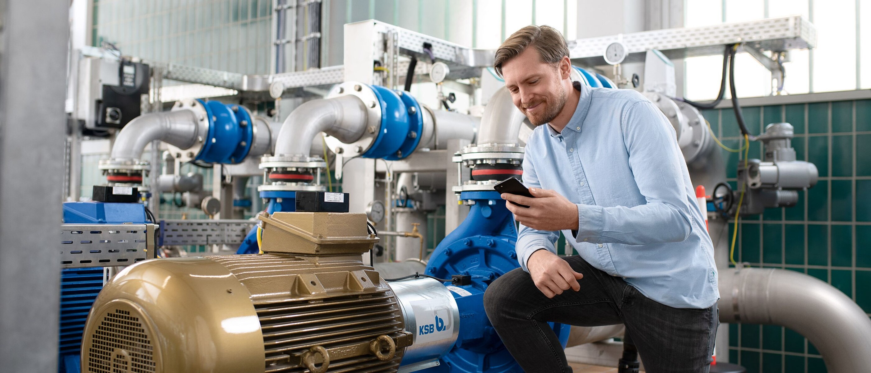 Comprehensive pump monitoring with KSB Guard