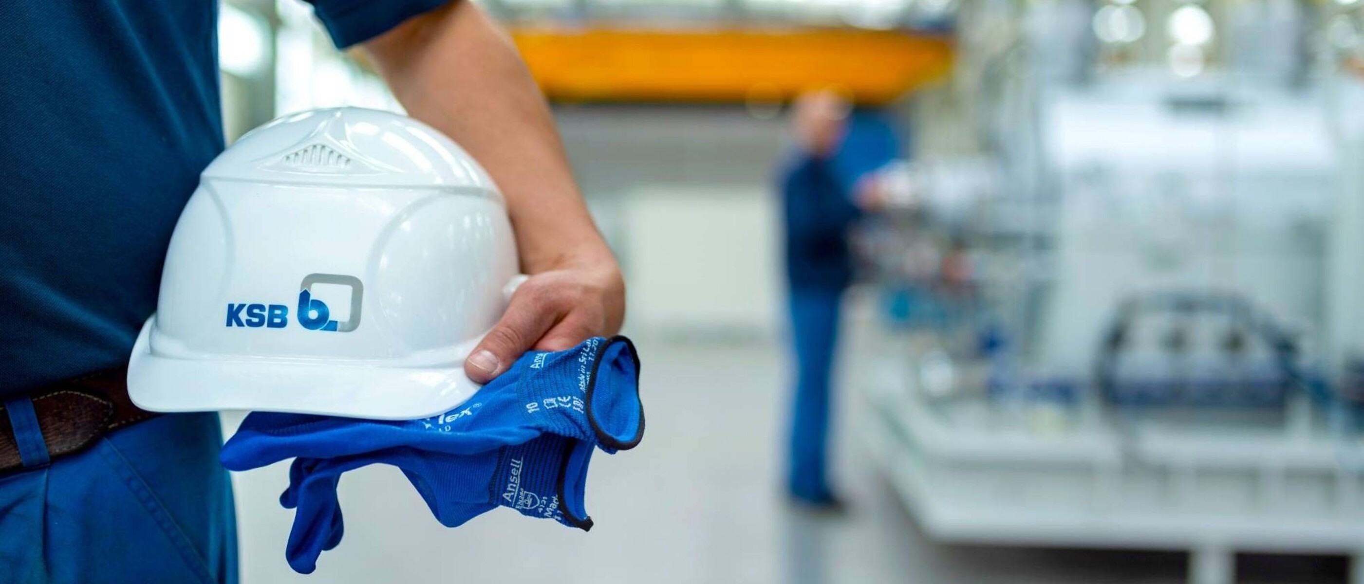 KSB attaches great importance to safety in the workplace.