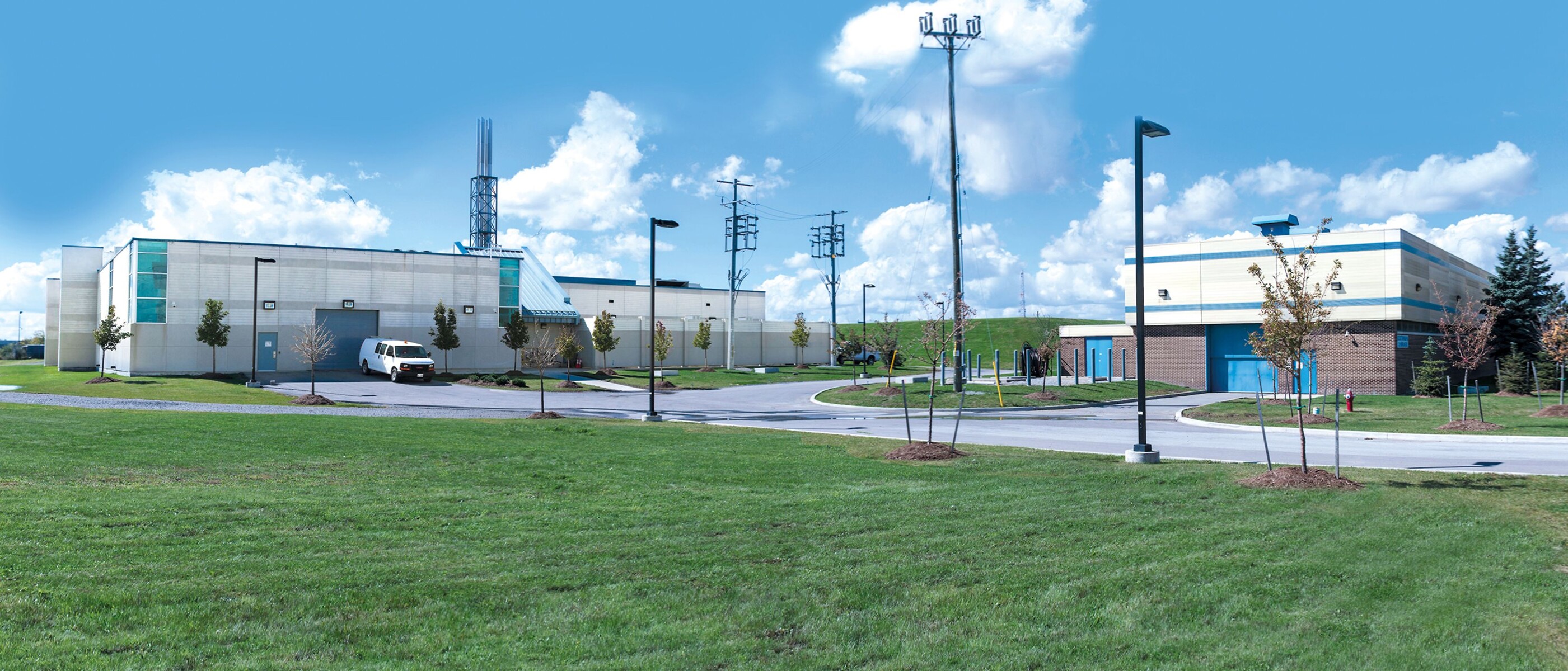 The Airport Road Pumping Station in the region of Peel, Ontario.