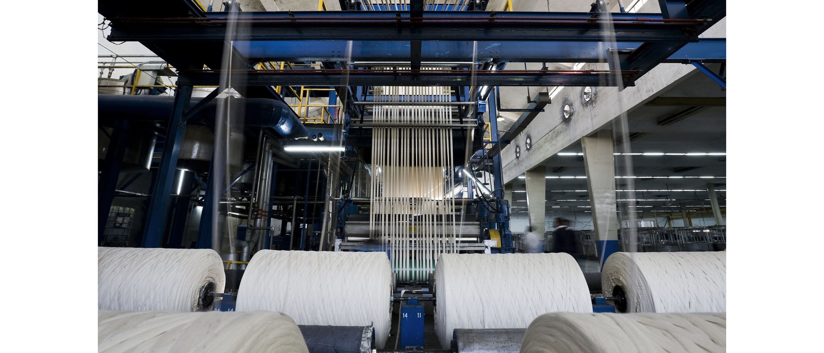 Plant for yarn production