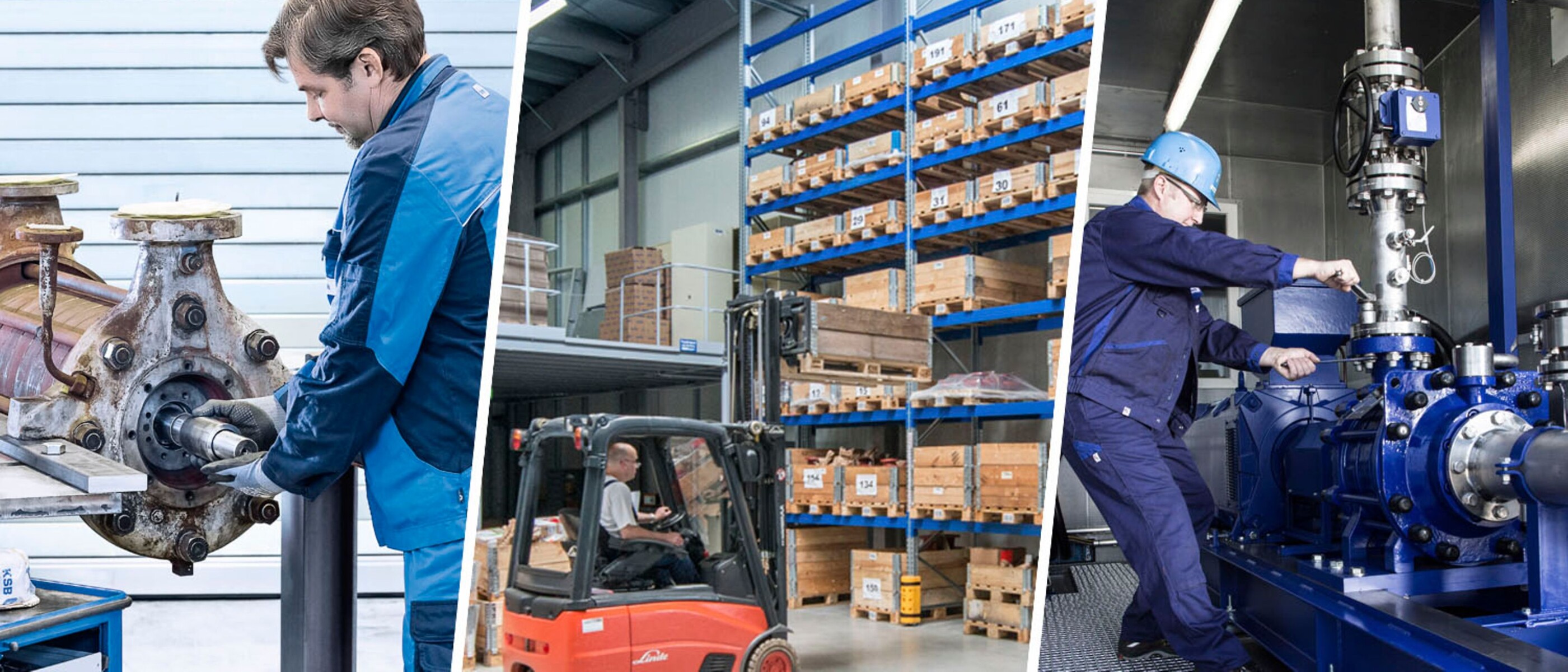 Dynamik-Pumpen: Service, Handel, Anlagenbau