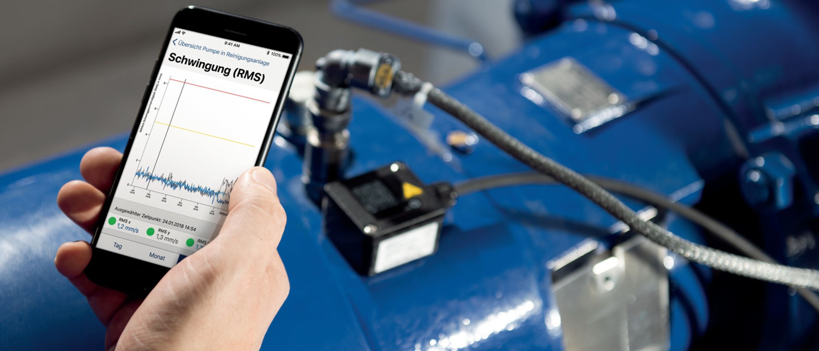 Smarte Pumpenüberwachung mit KSB Guard