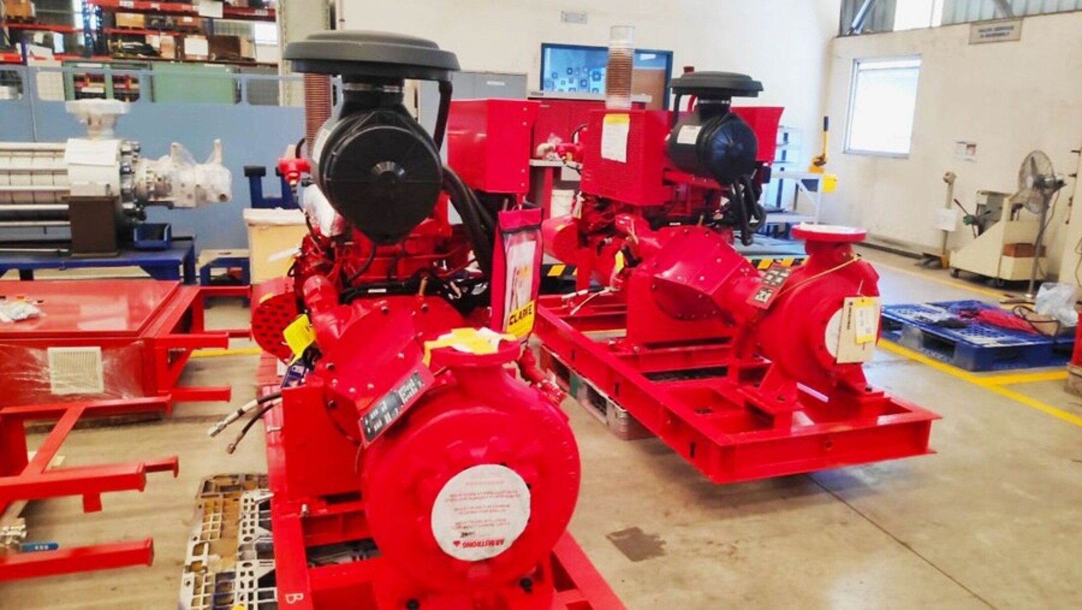 KSB Fire-fighting pump: safe and reliable fire protection system